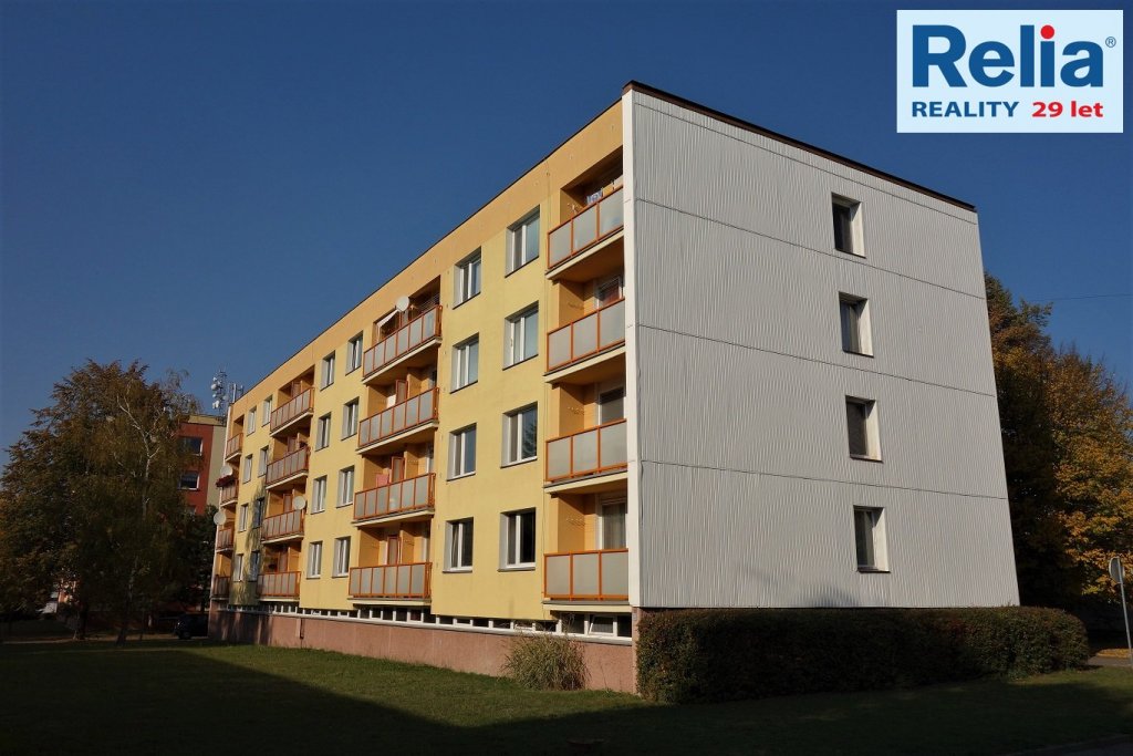 Pěkný byt 1+1 s balkonem, 42 m2 - Lázně Bohdaneč