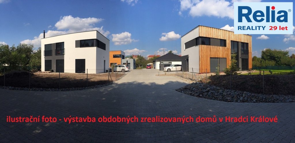 Novostavba domu v klidné ulici okrajové části Pardubic (Ohrazenice), 360 m2