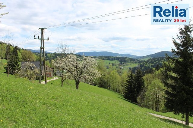 Prodej slunného pozemku Paseky nad Jizerou,Krkonoše.