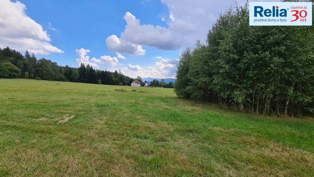 Prodej parcely k bydlení s velkou loukou Albrechtice u Frýdlantu