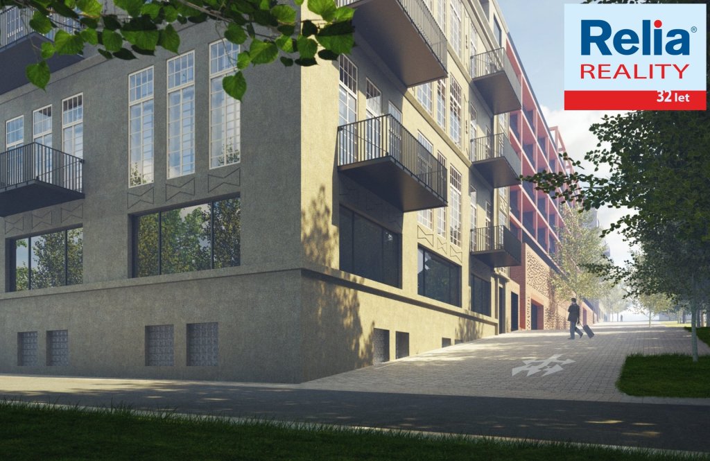 Prodej bytu 3+kk s balkónem 89 m2,  park. stání v centru Liberce - Tiskárna Kristiánov