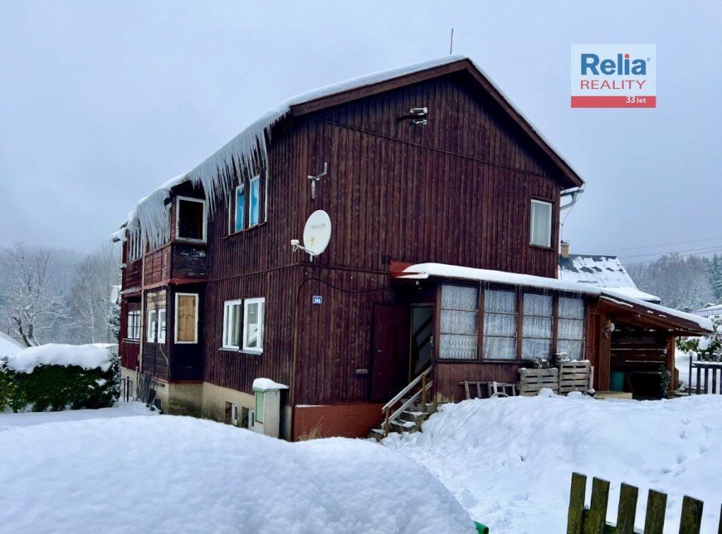 Prodej bytu 2+1, 65 m2 se zahradou - Desná, ul. Finská
