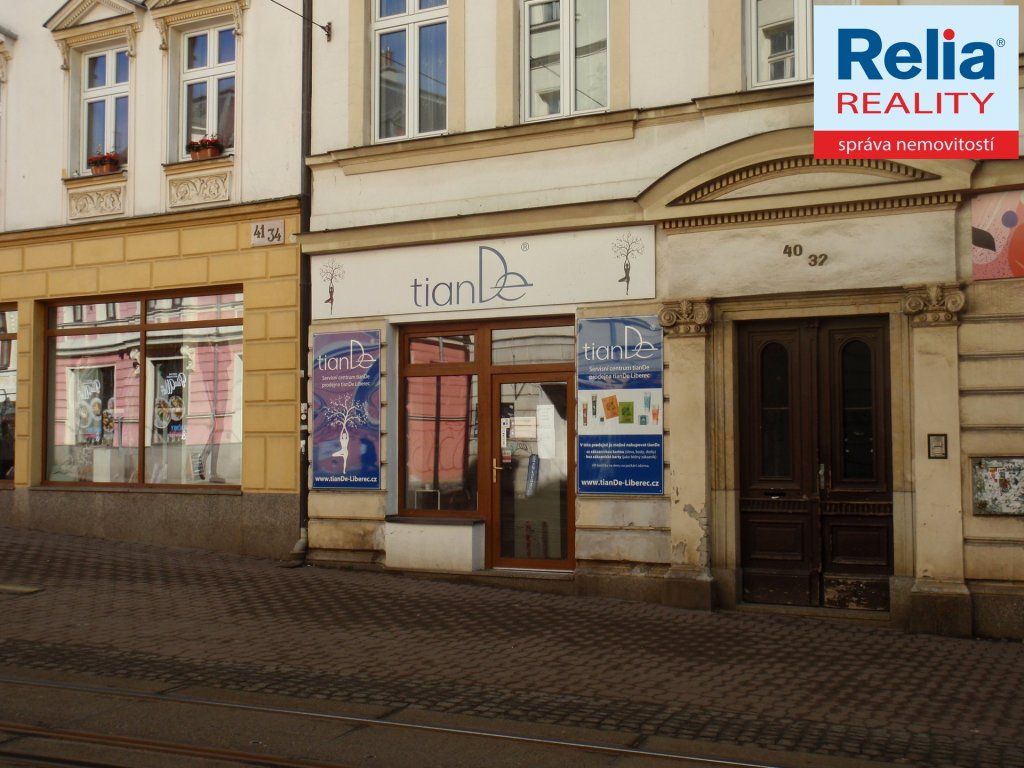 Pronájem obchodního prostoru, 43 m2 - ul. 5. května, Liberec I-Staré Město