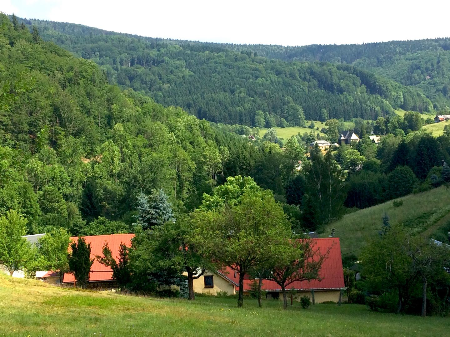 N48127 - Prodej domu s překrásným výhledem v Kryštofově Údolí